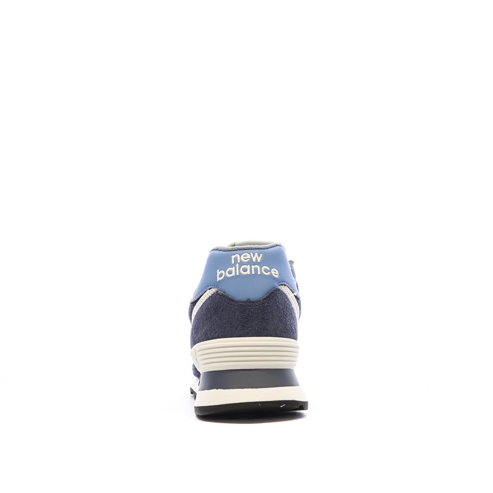 Baskets Marine/Bleu/Blanc Homme New Balance 574 vue 3