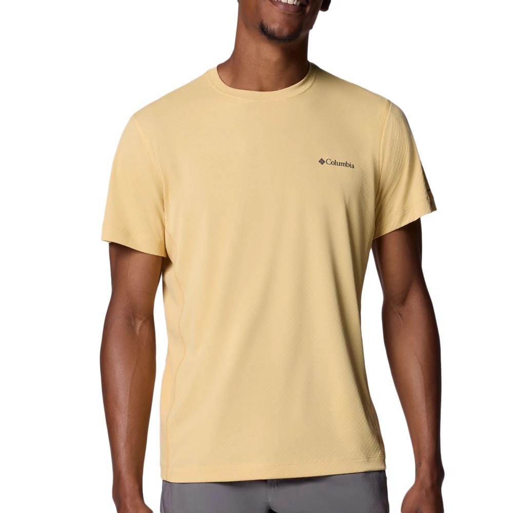 T-Shirt Jaune Homme Columbia Zero pas cher