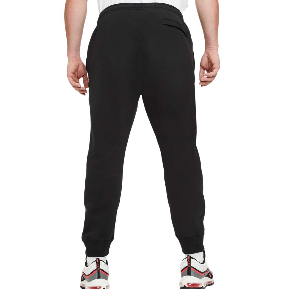 Jogging Noir/ Blanc Homme Nike Club vue 2