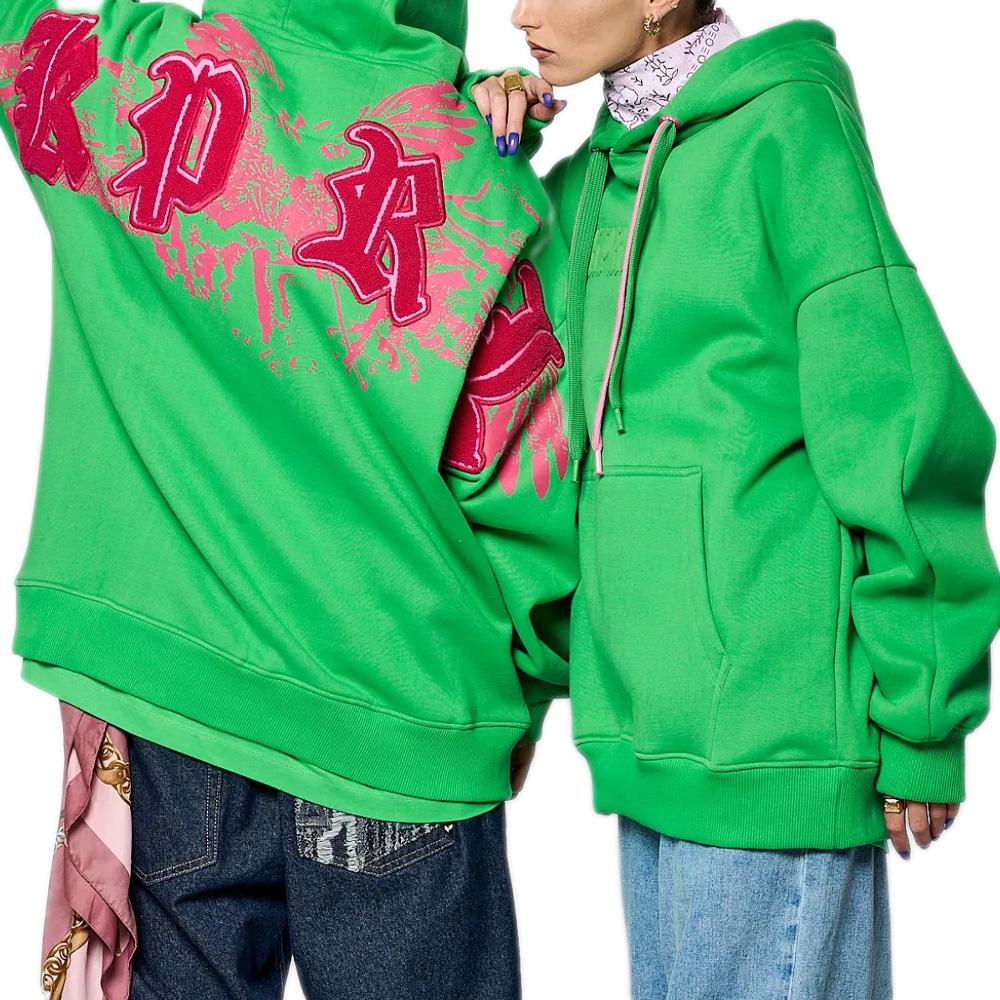 Kapuzenpullover Grün/Rosa Mann Kaporal SALTO günstig