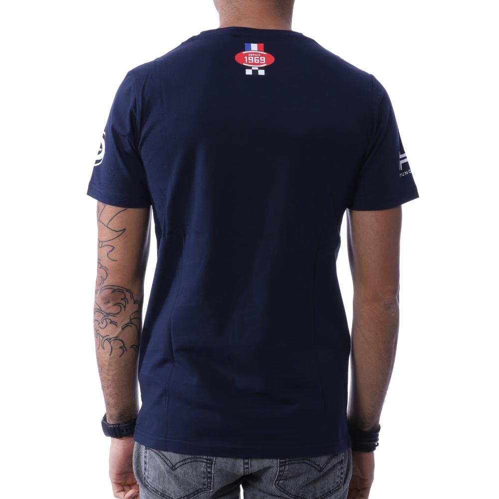 T-shirt Marine Homme Hungaria Ligier 19-EVENT TS vue 2