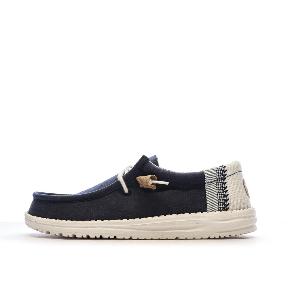 Chaussures Marines Homme Hey Dude Wally Break pas cher