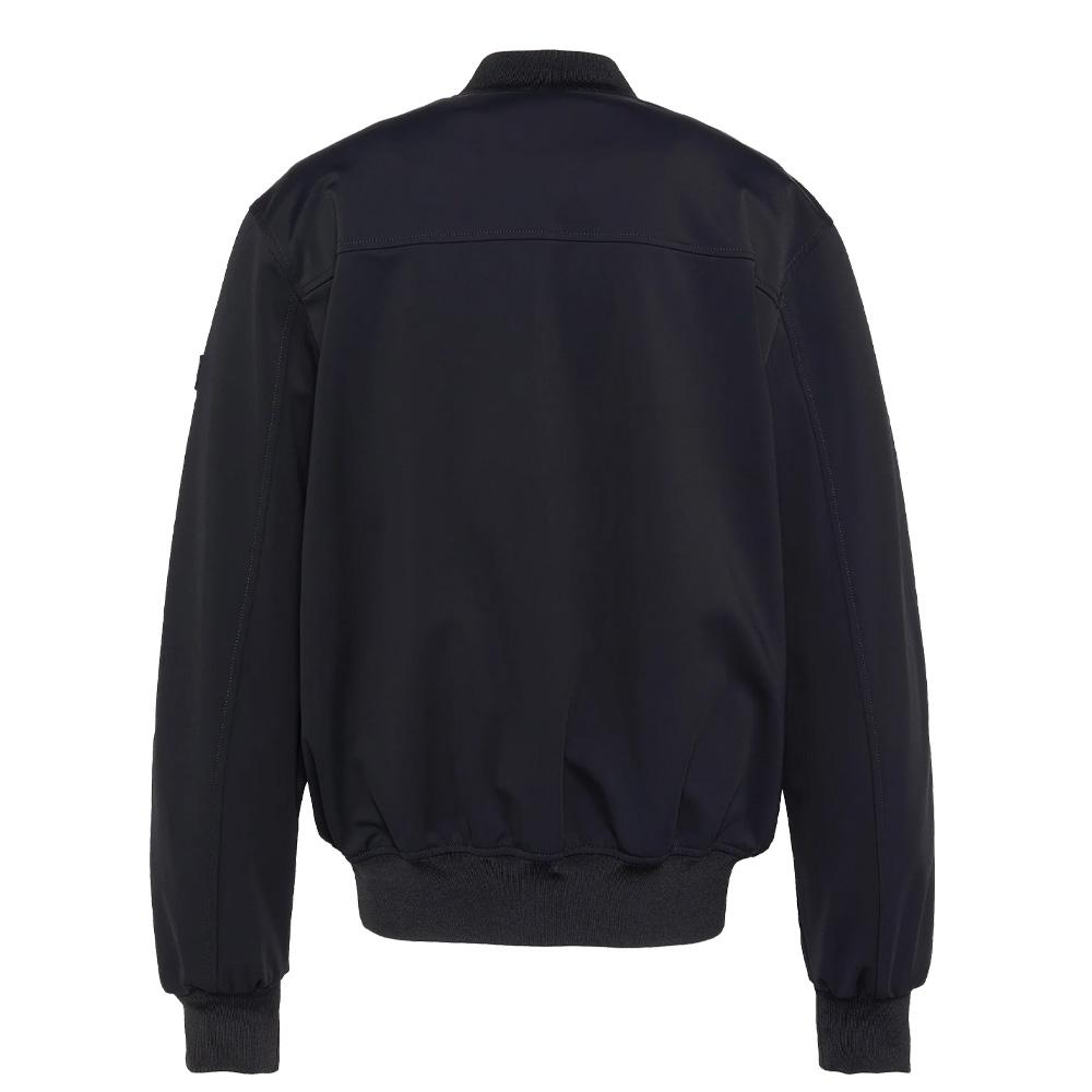 Veste Bomber Noir Homme Schott LAYTON vue 2