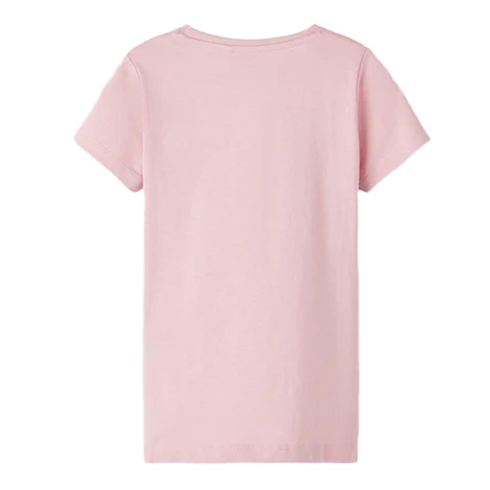 T-shirt Rose Fille Name it Ftilde vue 2