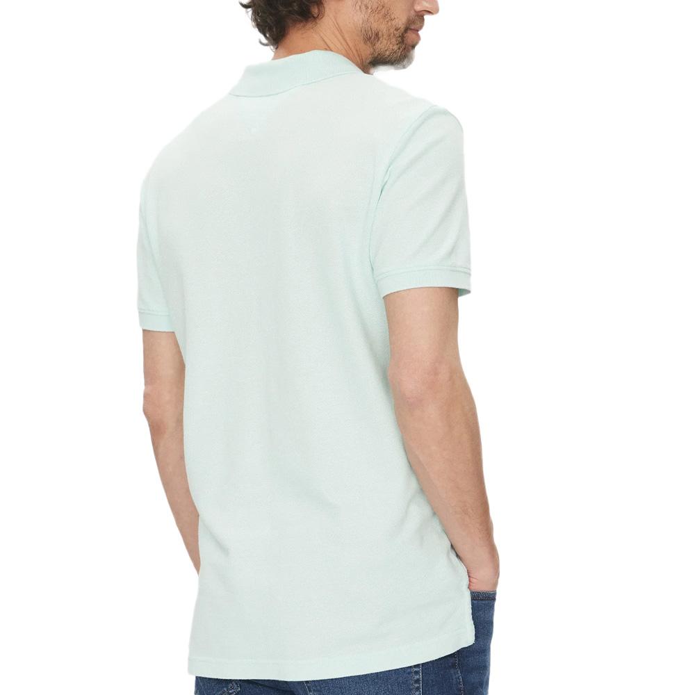 Polo Turquoise Homme Tommy Hilfiger Slim Essential vue 2