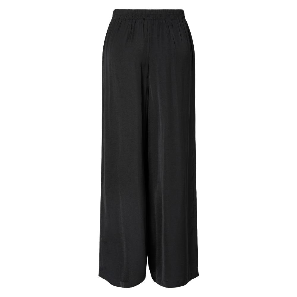 Pantalon fluide Noir Femme Pieces Milda vue 2