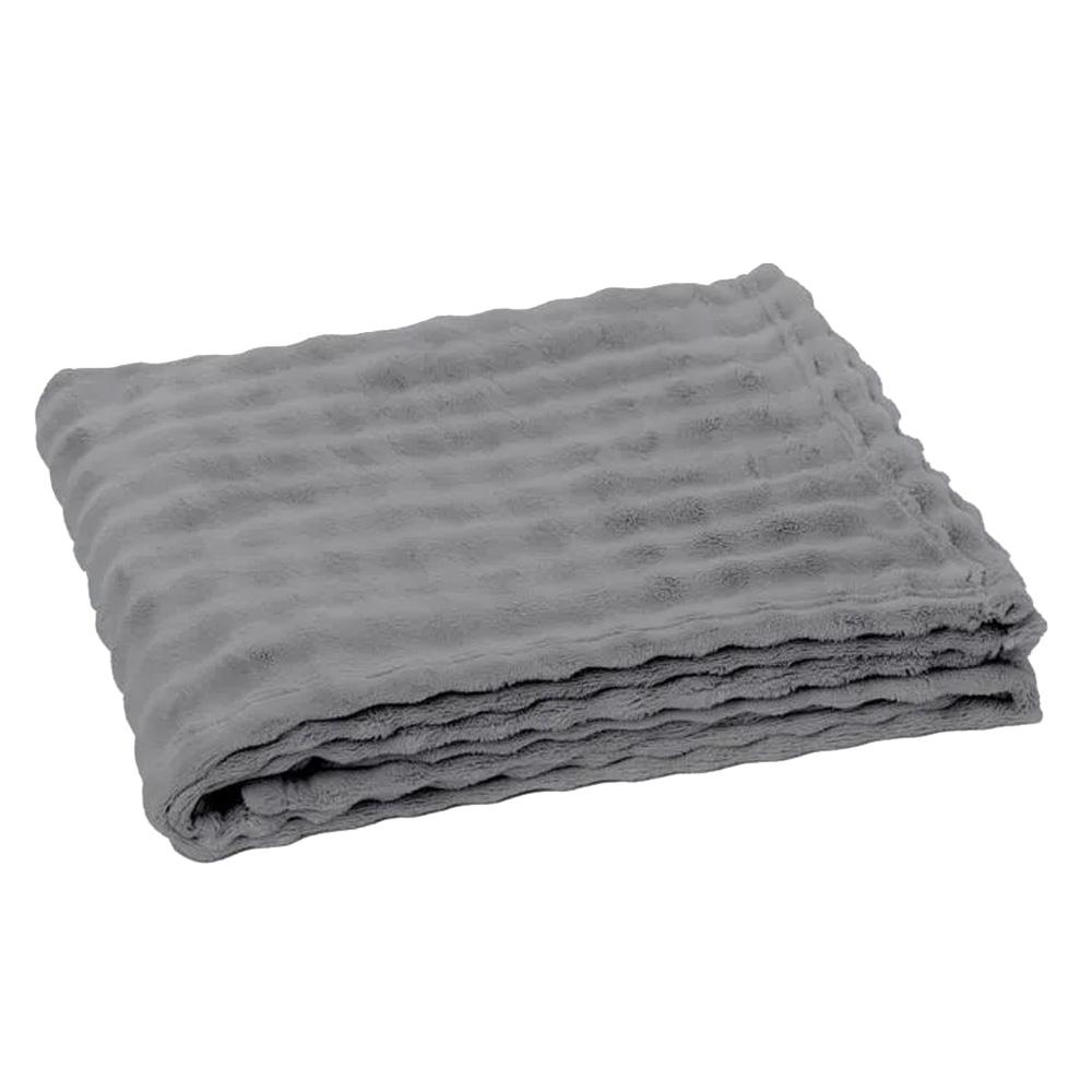 Plaid Gris XL Today 130x180cm pas cher