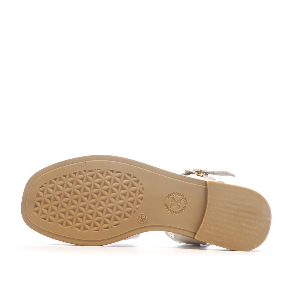 Sandales Blanc/Beige Femme Xti 143868 vue 5