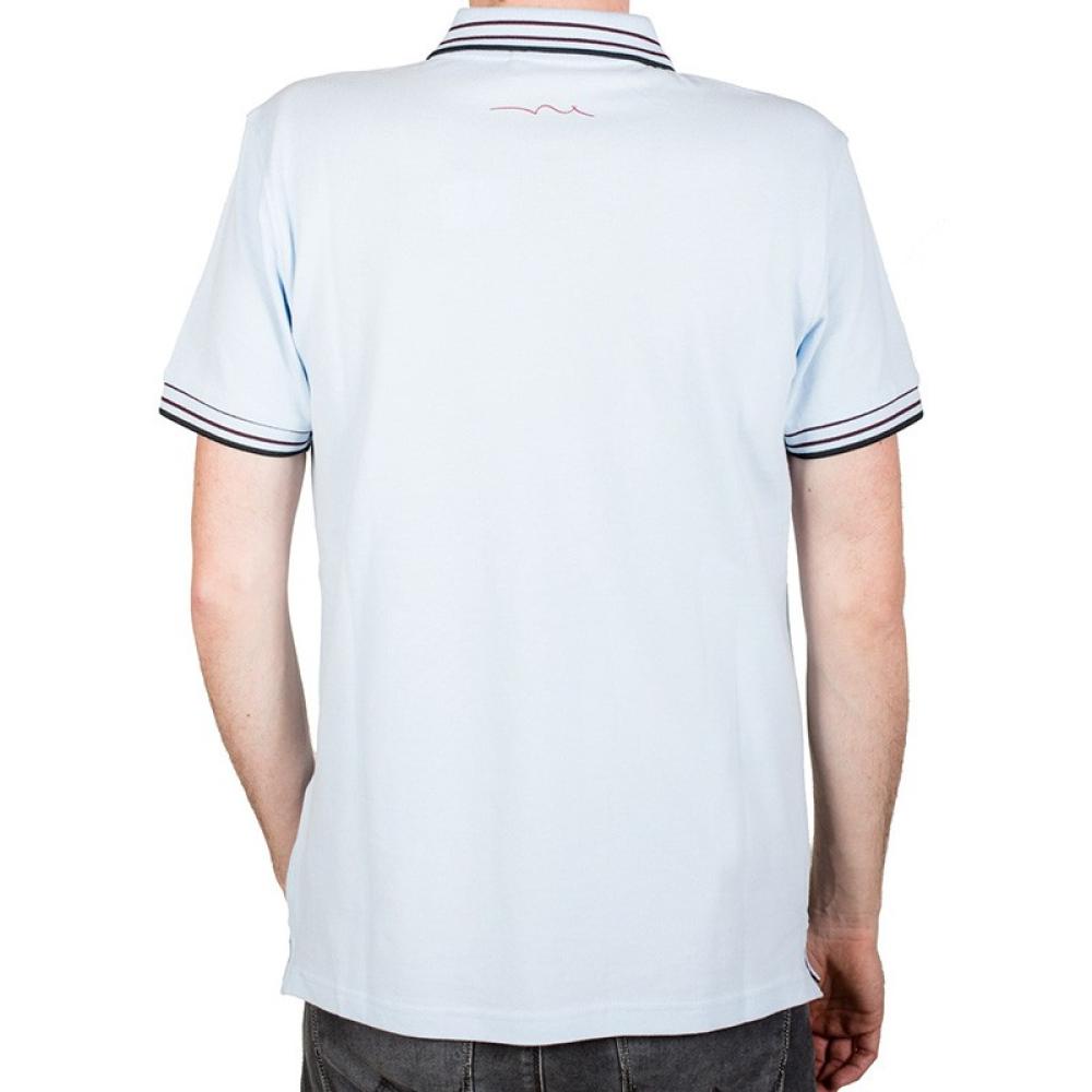 Polo Bleu Homme Teddy Smith Pasian vue 2