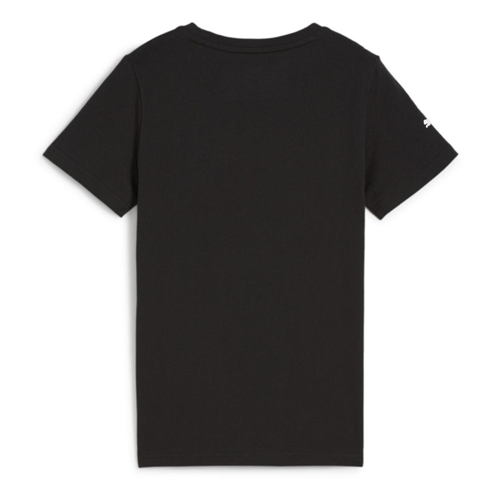 T-shirt Noir Garçon Puma Cargraphic vue 2