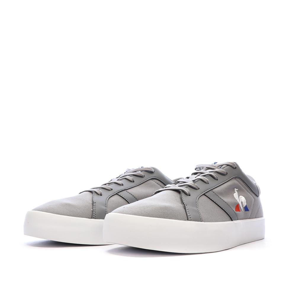 Baskets Gris Mixte Le Coq Sportif Cruiser vue 6