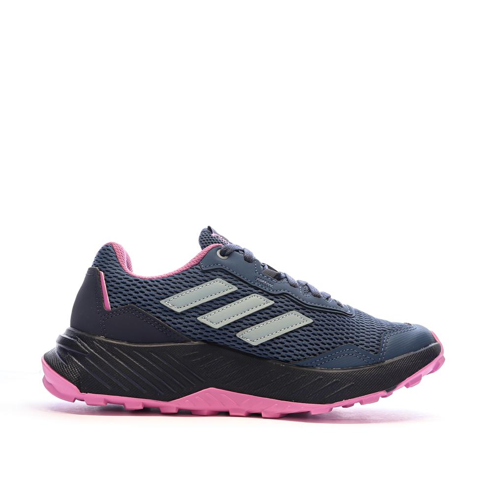 Chaussures de Trail Marine/Violette Femme Adidas Tracefinder vue 2