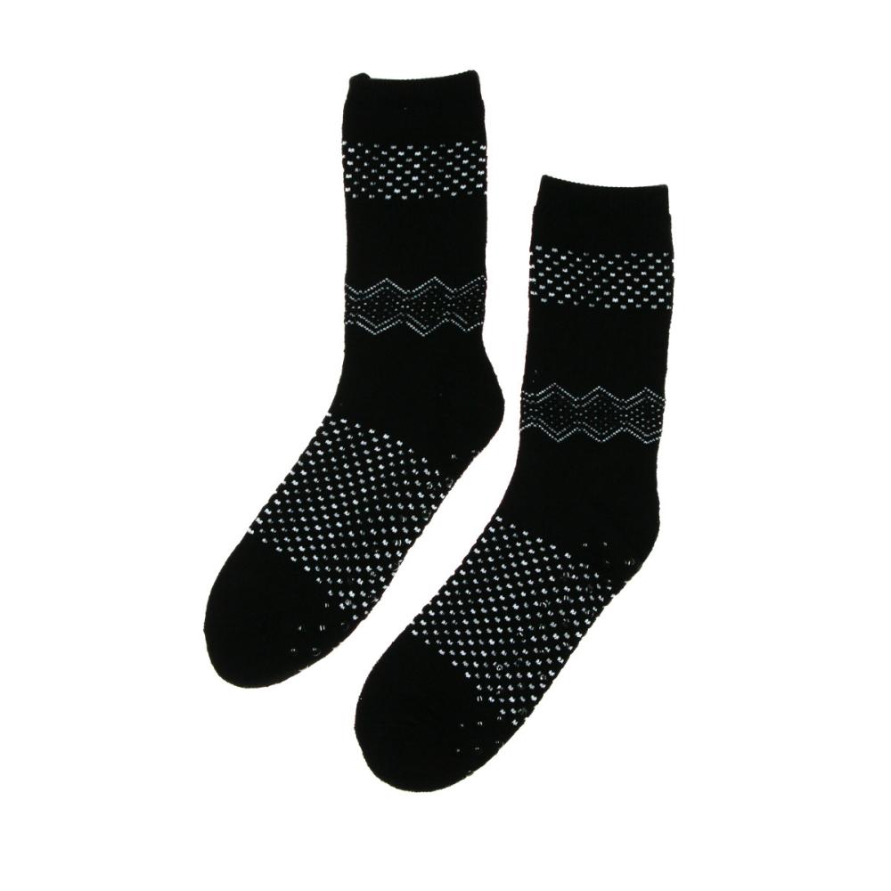 Chaussettes Noir Antidérapantes Femme pas cher