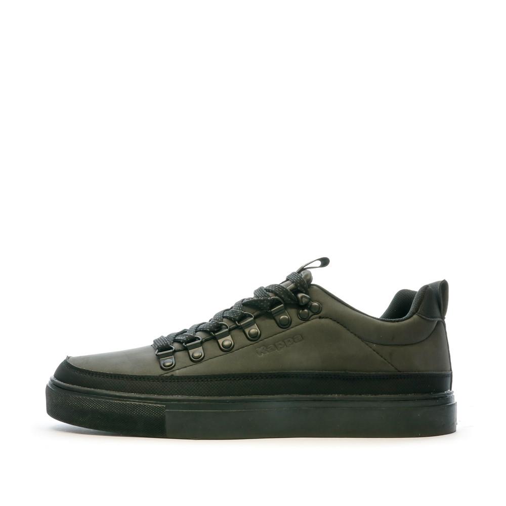 Baskets Noires Homme Kappa Lacedelli pas cher