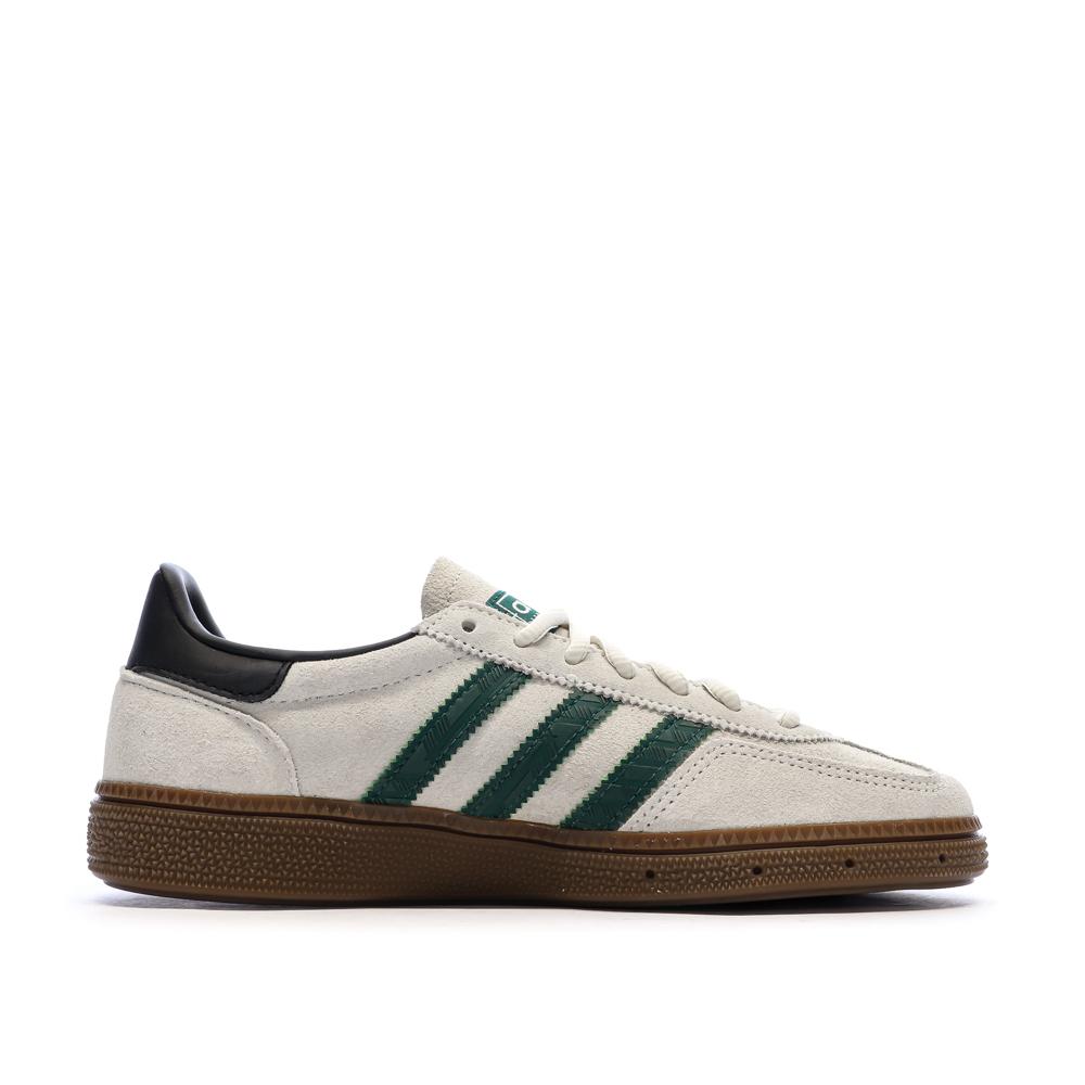 Baskets Beige/Verte Mixte Adidas Handball Spezial J vue 2