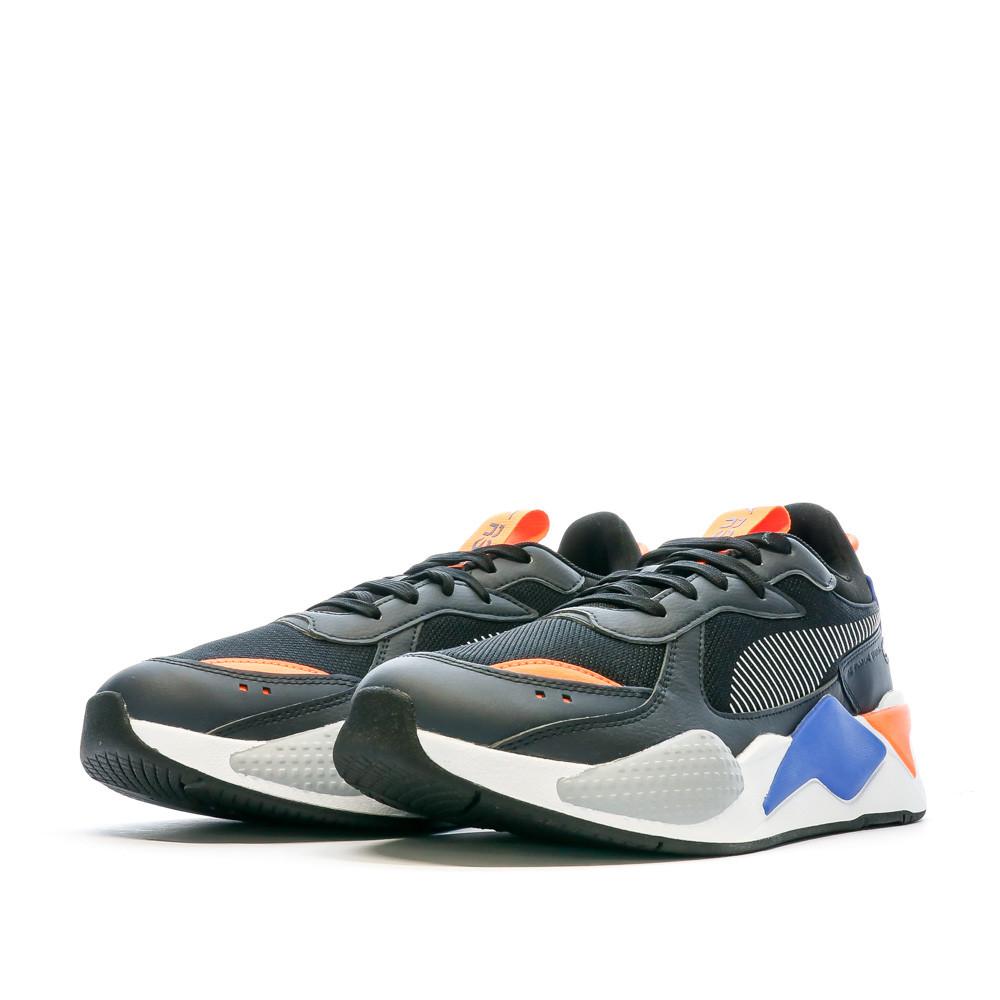 Baskets Noire/Bleu Homme Puma Rs-x Geek vue 6