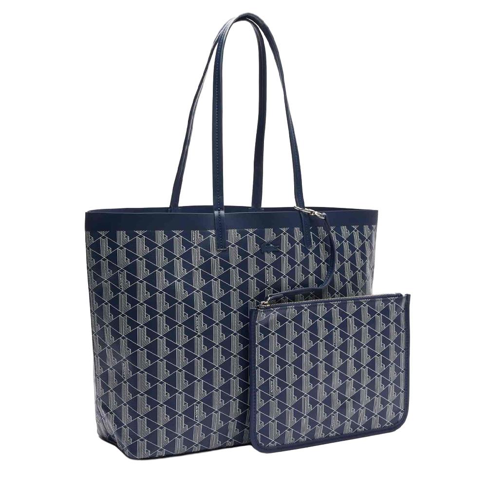 Sac Cabas Marine Femme Lacoste Zely vue 2