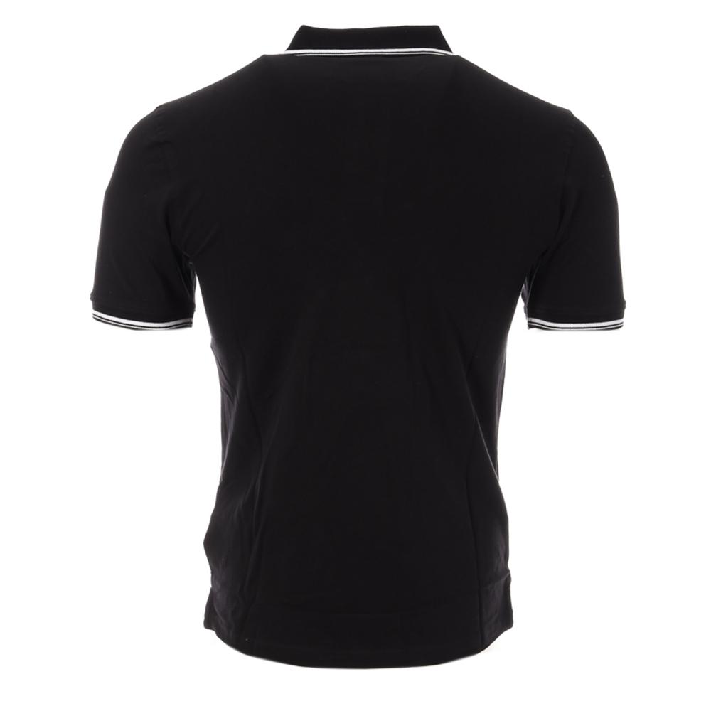 Polo Noir Homme Sergio Tacchini 37387 vue 2
