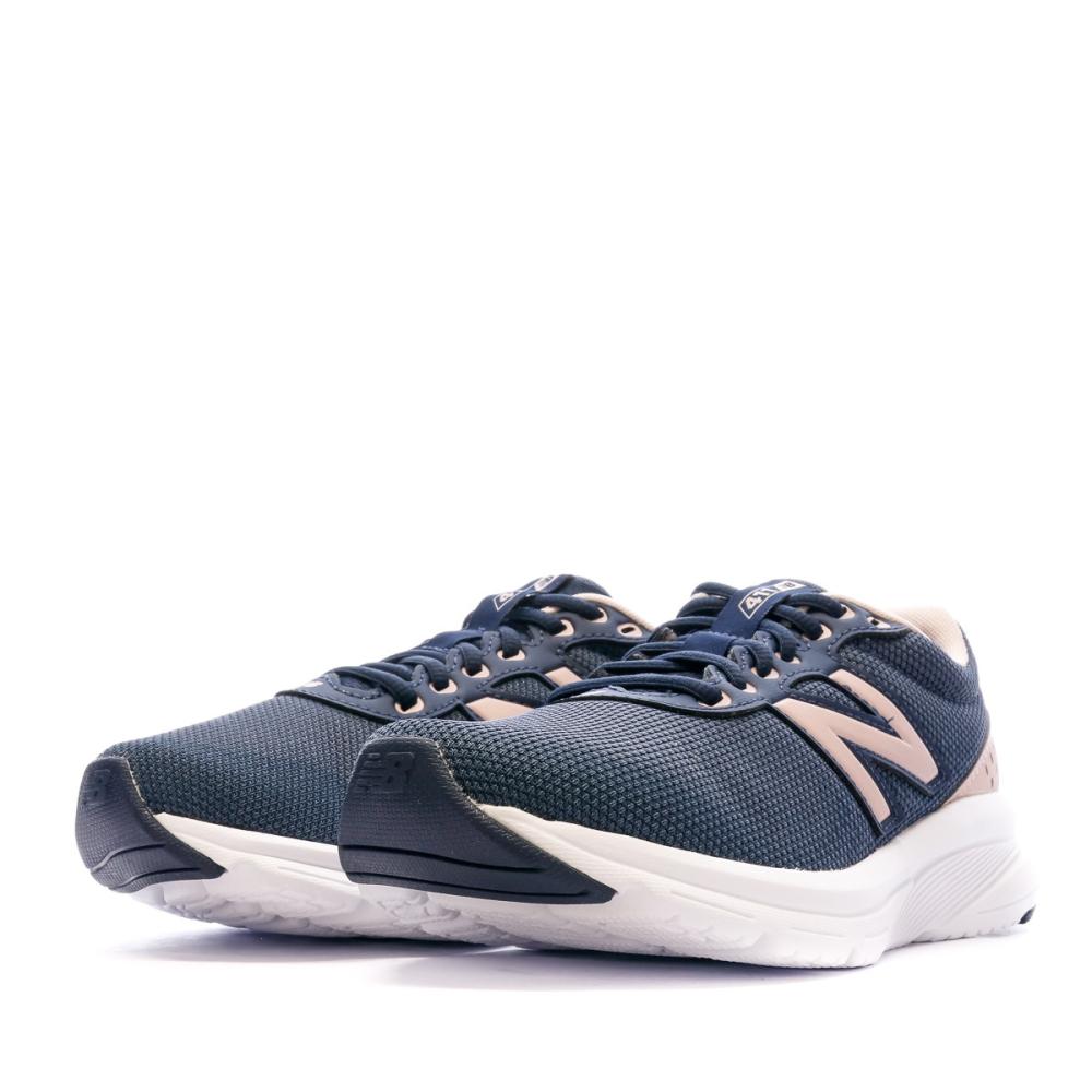 Chaussures de Running Bleu/Rose Femme New Balance 411 vue 6