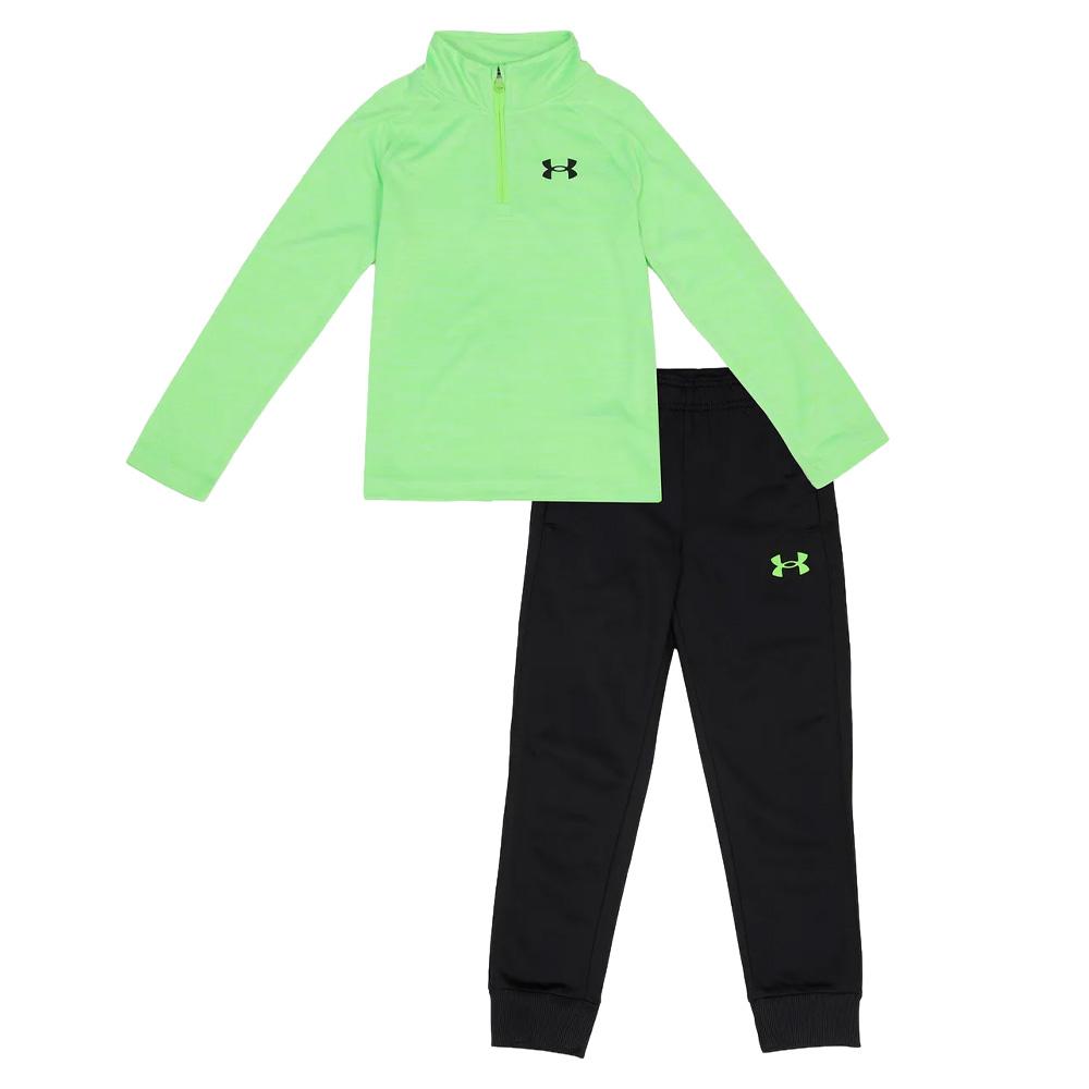 Ensemble Survêtement Noir/Vert Under Armour Twist Tech vue 3
