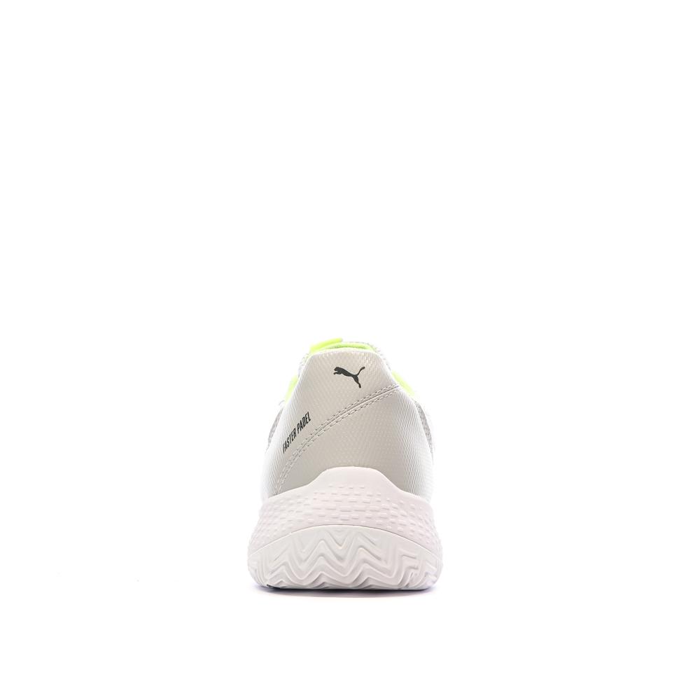 Chaussures de Padel Blanc/Jaune Homme Puma Nova Court vue 3