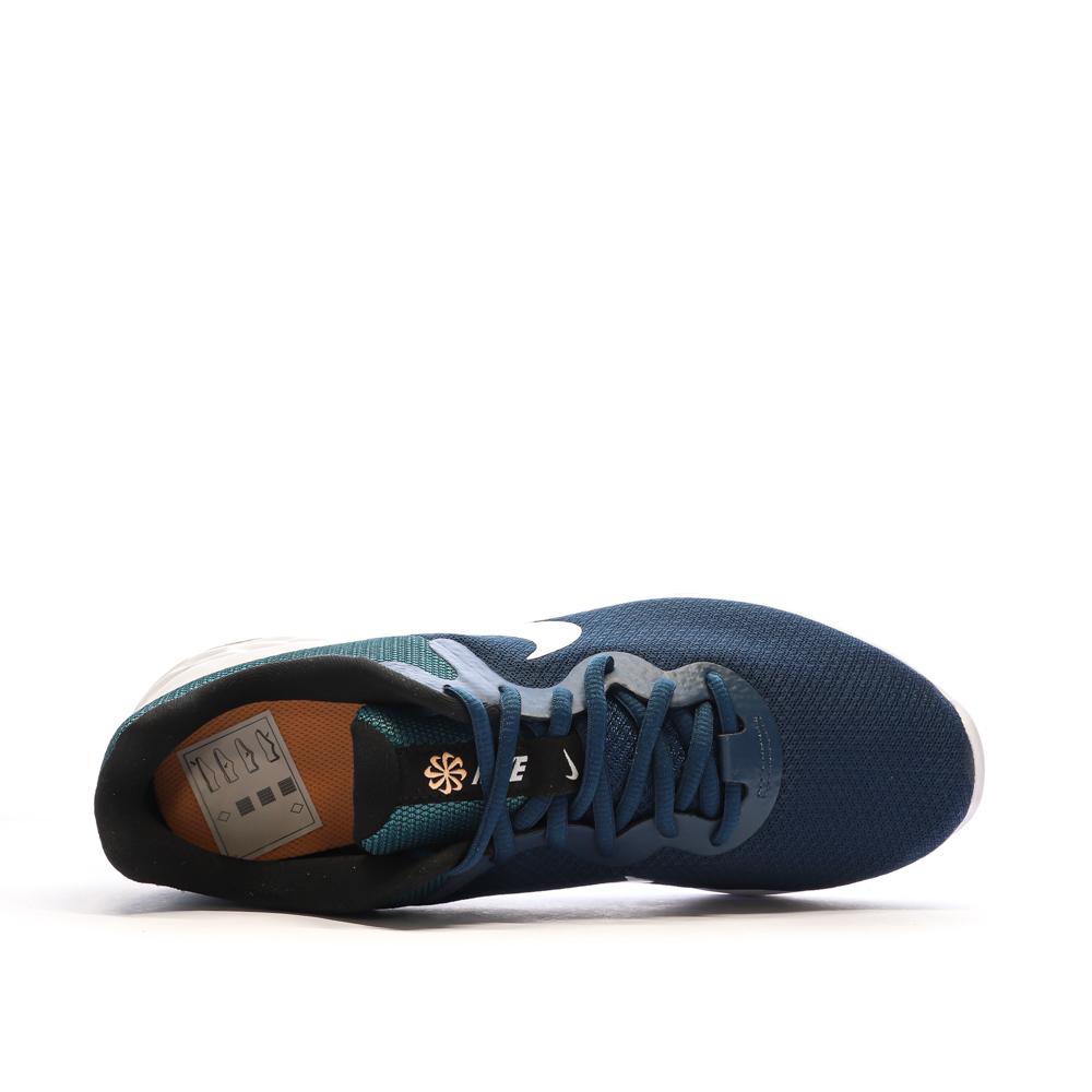 Chaussures de Running Bleues Homme Nike Revolution 6 NN vue 4