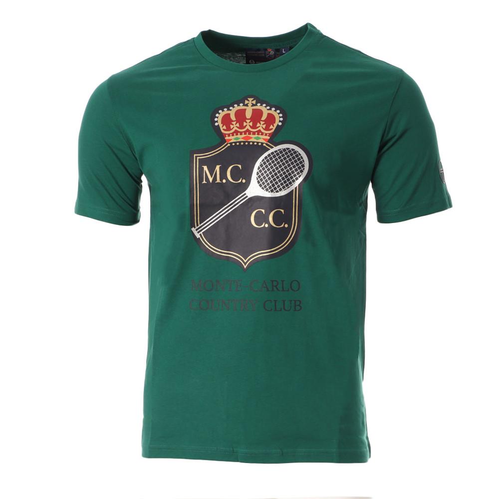 T-shirt Vert Homme Sergio Tacchini Fulda pas cher