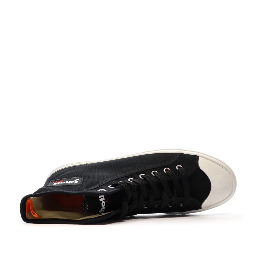Baskets Noir Homme Schott William vue 4