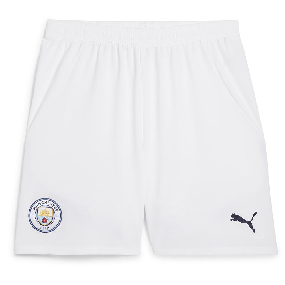 Manchester City Short Blanc Homme Puma 2024/25 pas cher