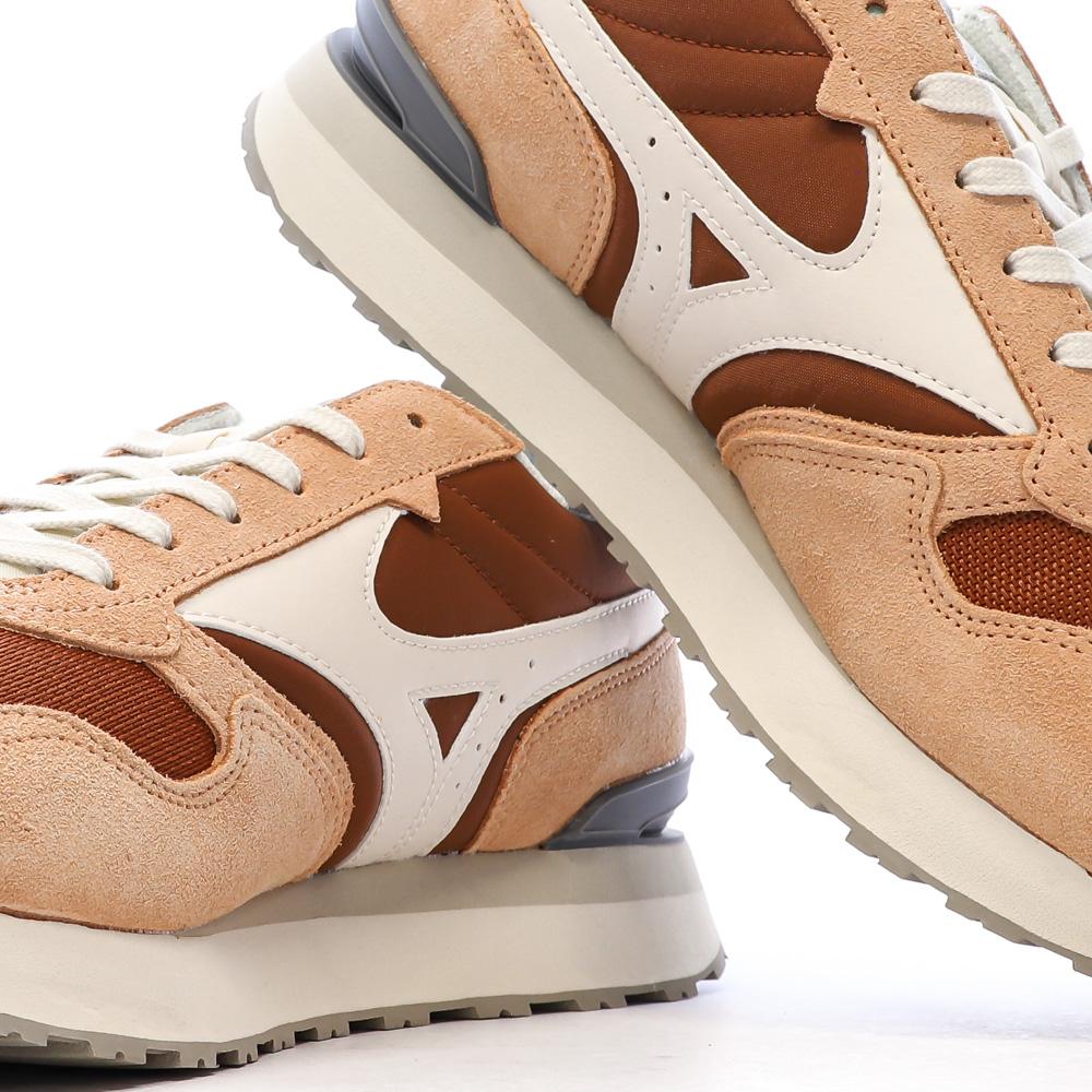 Baskets Rose Homme Mizuno Rb87 Coconut Shell vue 7