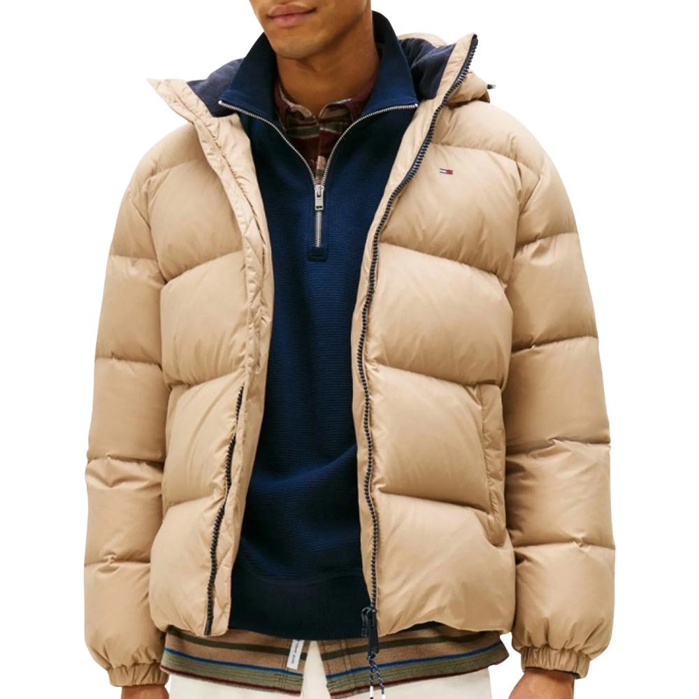 Doudoune Marron Homme Tommy Hilfiger Tjm Essential Down pas cher