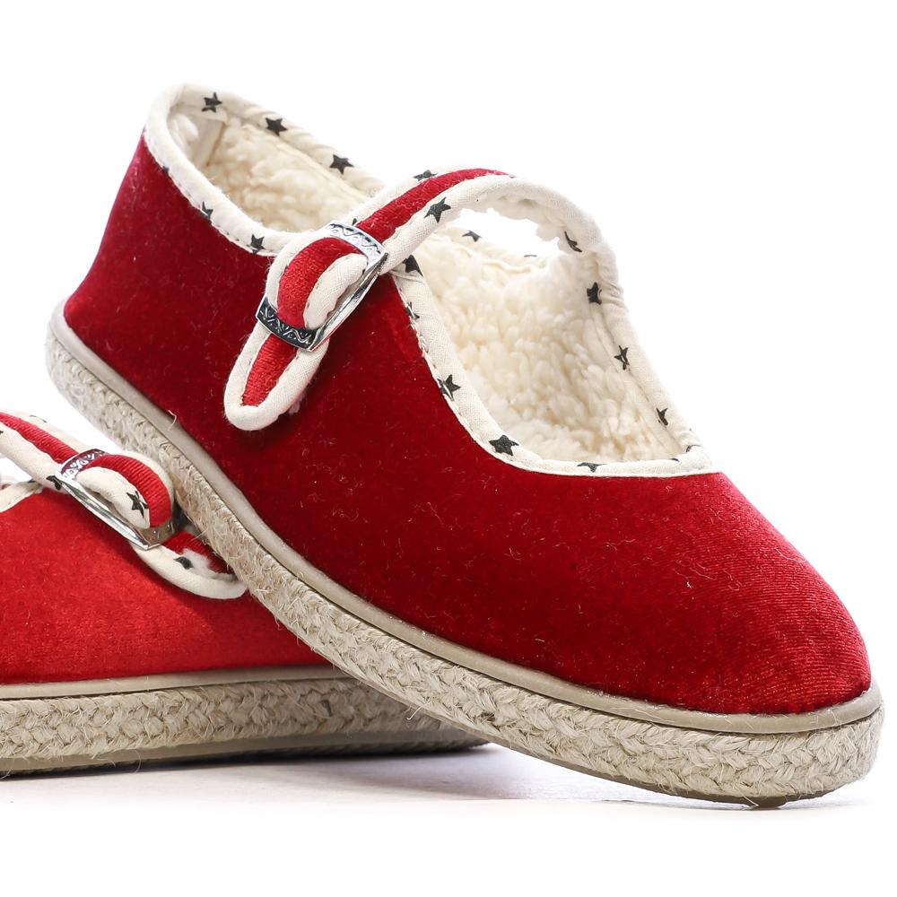 Chaussons Rouge Fille Pare Gabia Maite vue 7
