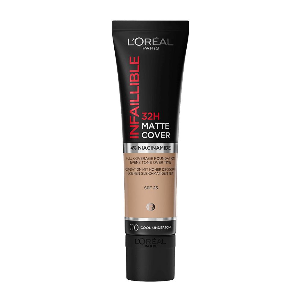 Fond de teint L'Oréal Paris Infaillible Matte Cover 110 Rosé pas cher