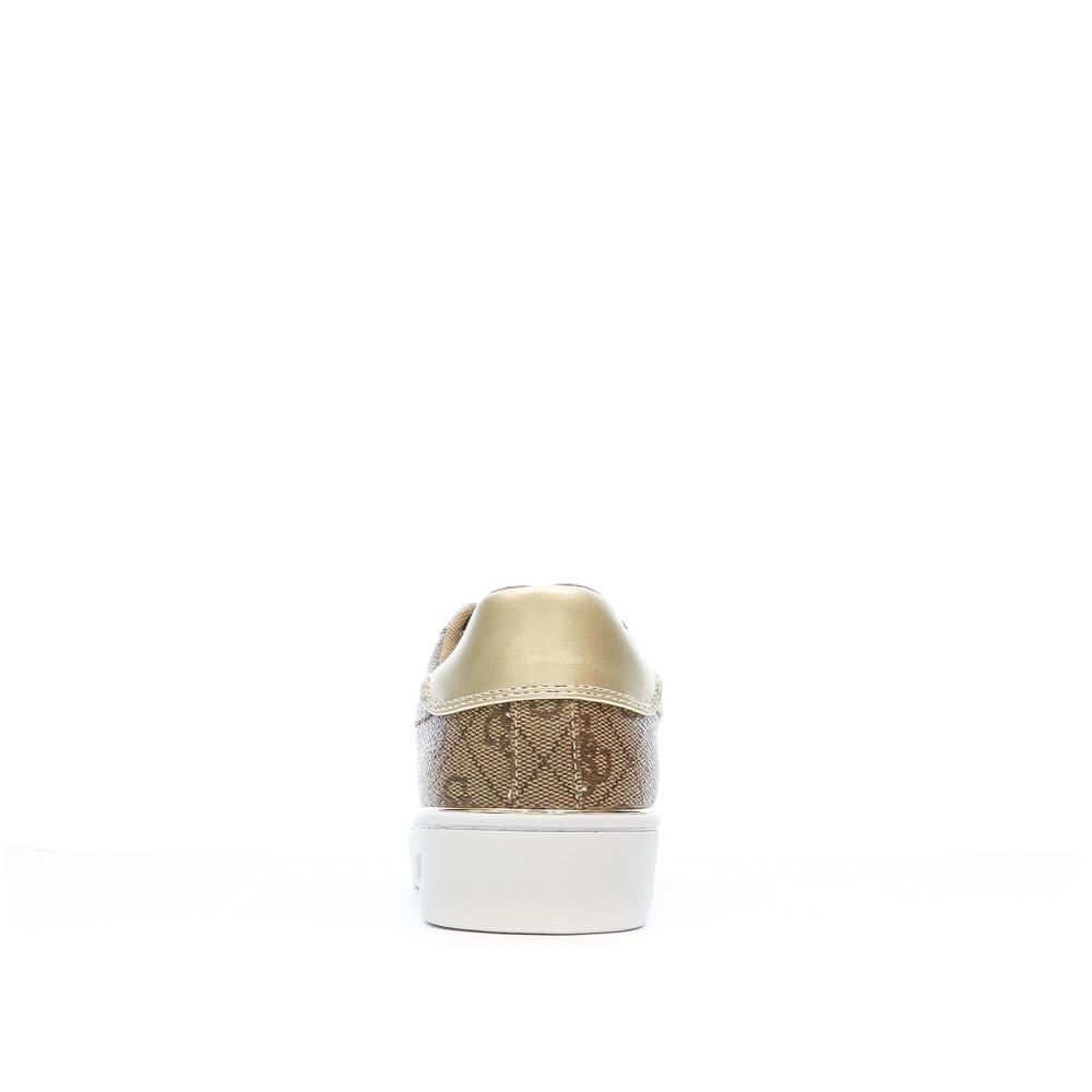 Baskets Marron Femme Guess Beckie vue 3