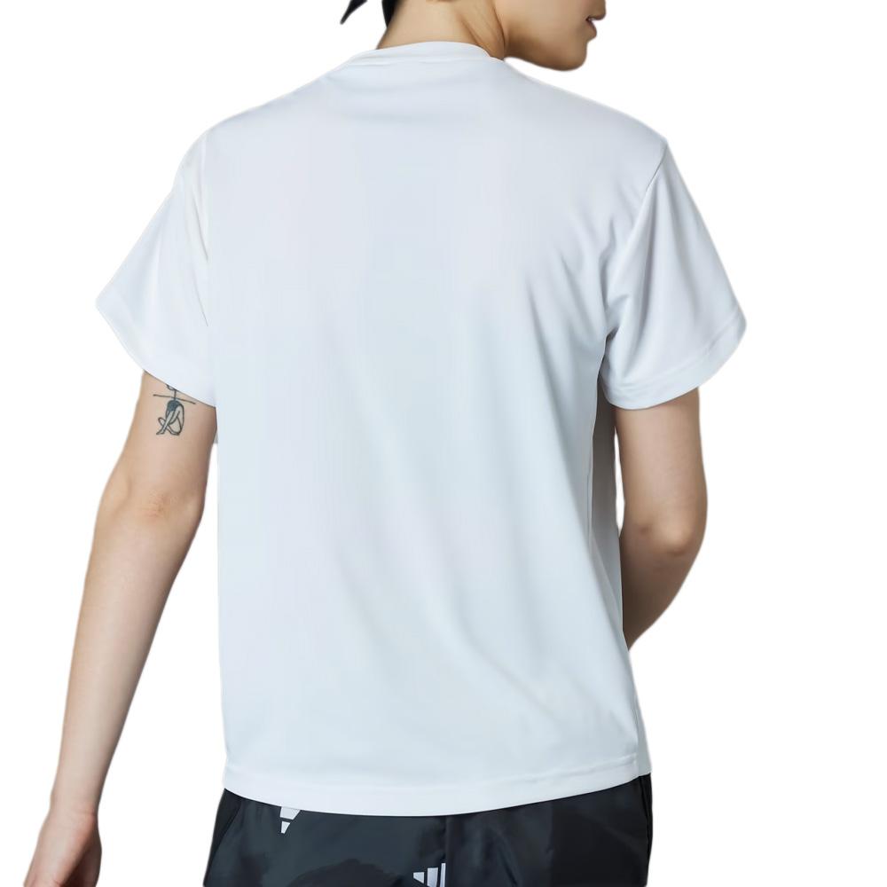 T-Shirt Blanc Femme Adidas Run It vue 2