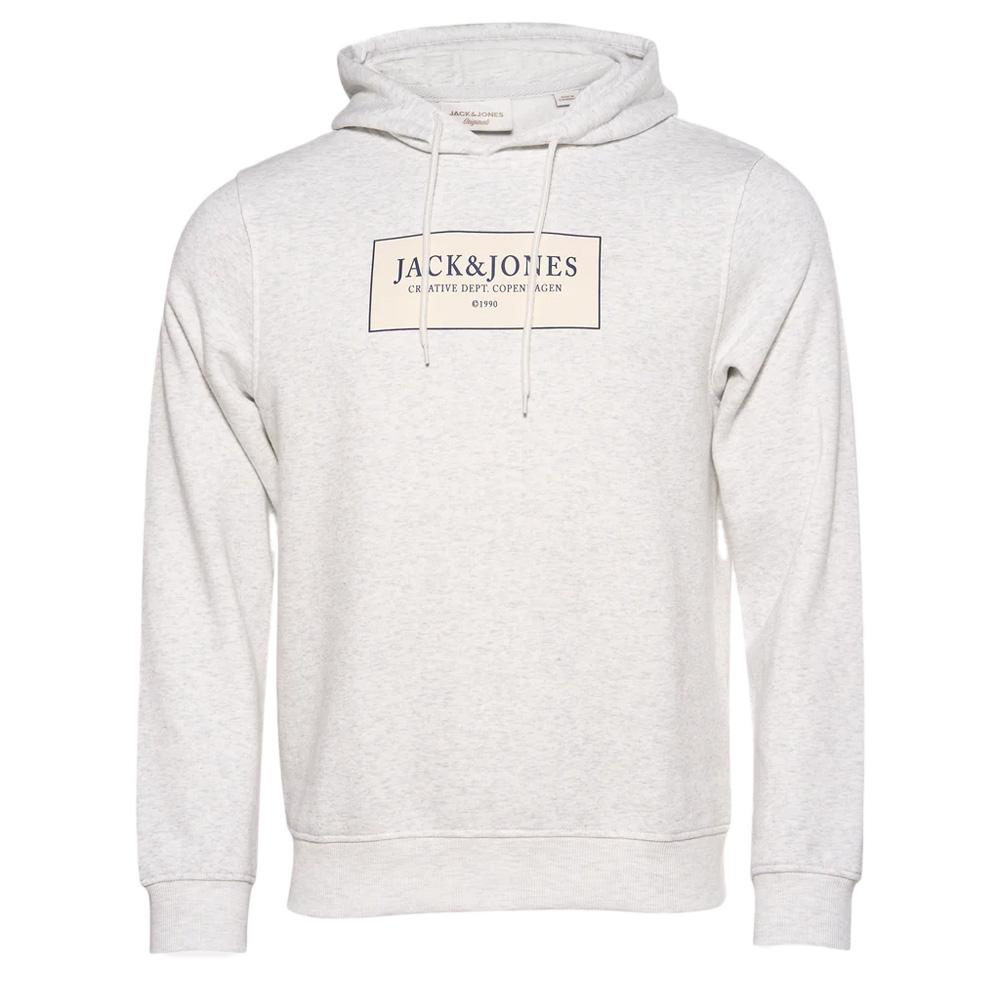 Sweat Gris Chiné Homme Jack & Jones Greene pas cher