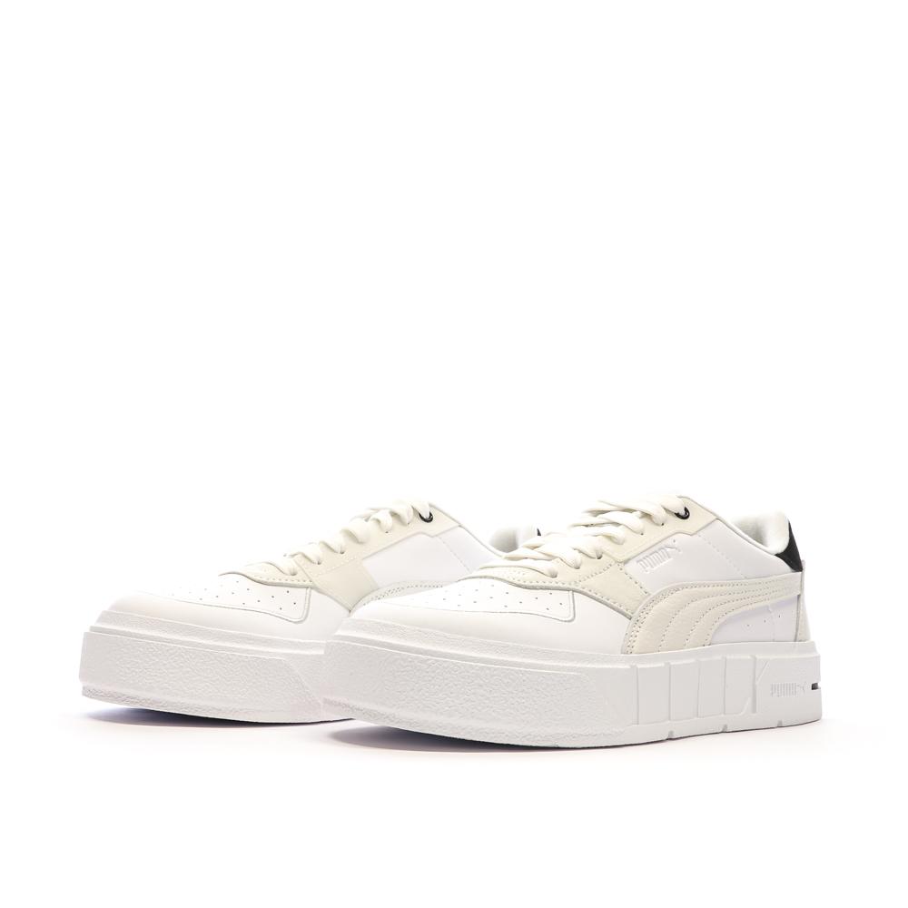 Baskets Blanches/Ecru Femme Puma Cali Court Pure vue 6