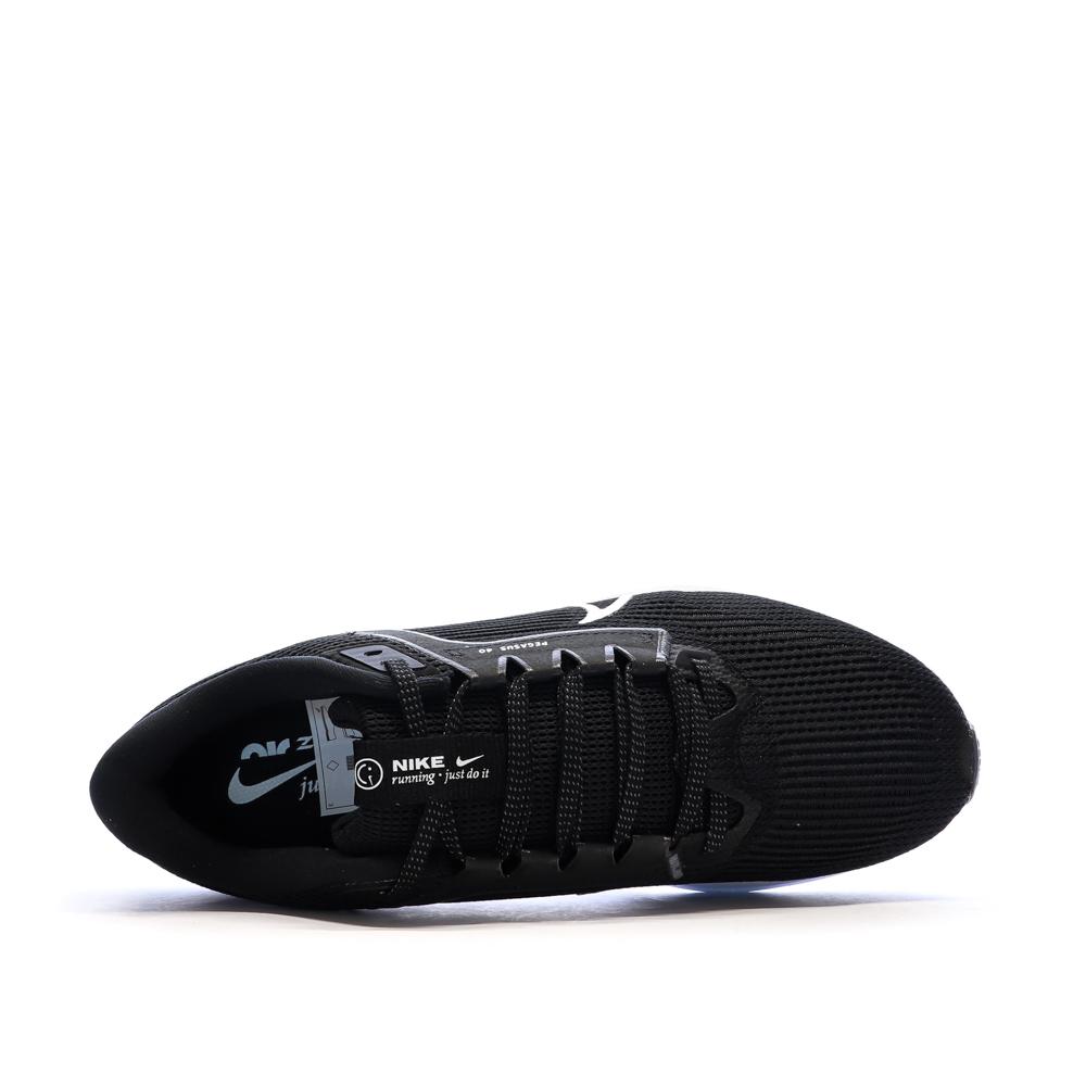 Chaussures de Running Noires/Blanches Homme Nike Air Zoom Pegasus 40 vue 4