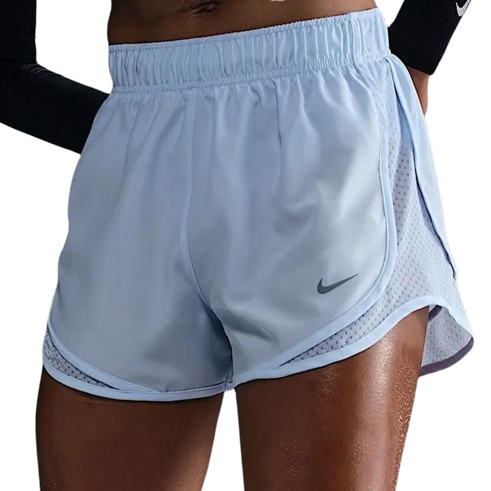 Short Bleu Femme Nike Tempo pas cher