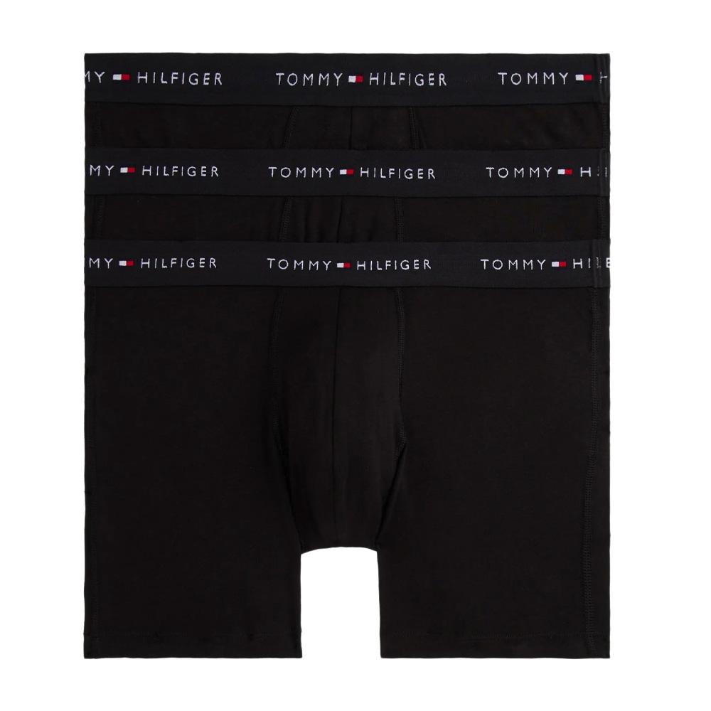 x3 Lot de 3 Boxers Noir Homme Tommy Hilfiger UM0UM02765 pas cher