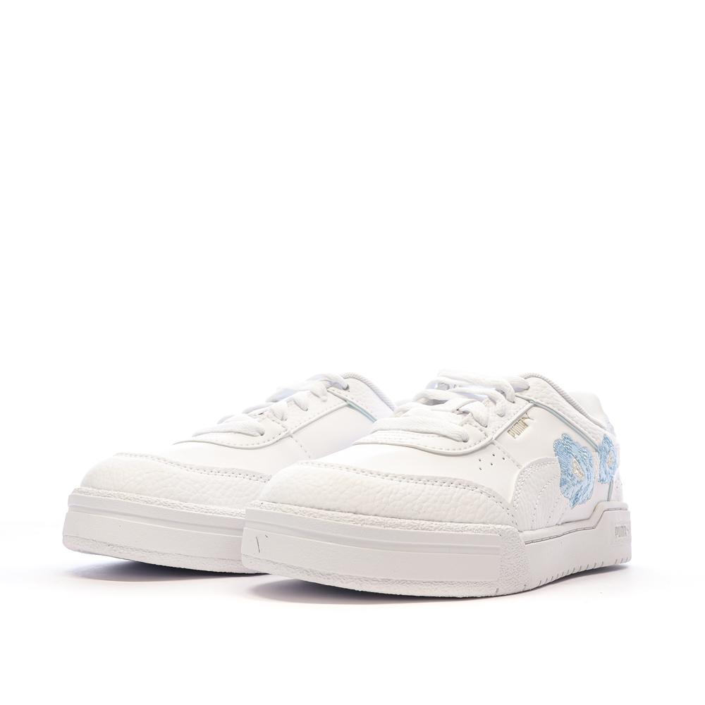 Baskets Blanches/Bleu Fille Puma Ca Pro vue 6