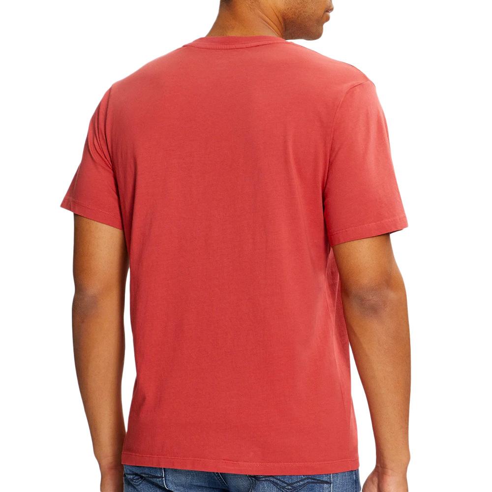 T-shirt Rouge Homme Pepe jeans Jacko PM508664 vue 2