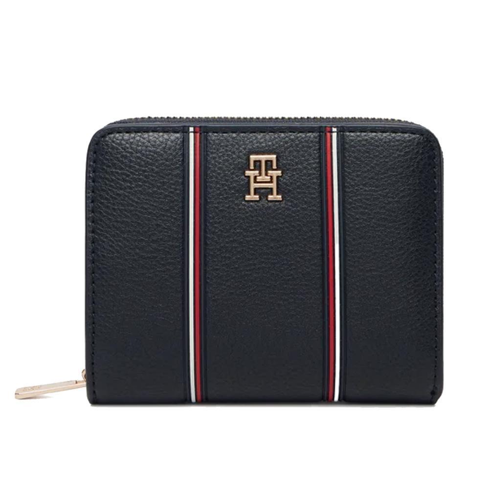 Portefeuille Marine Femme Tommy Hilfiger Icon1 pas cher