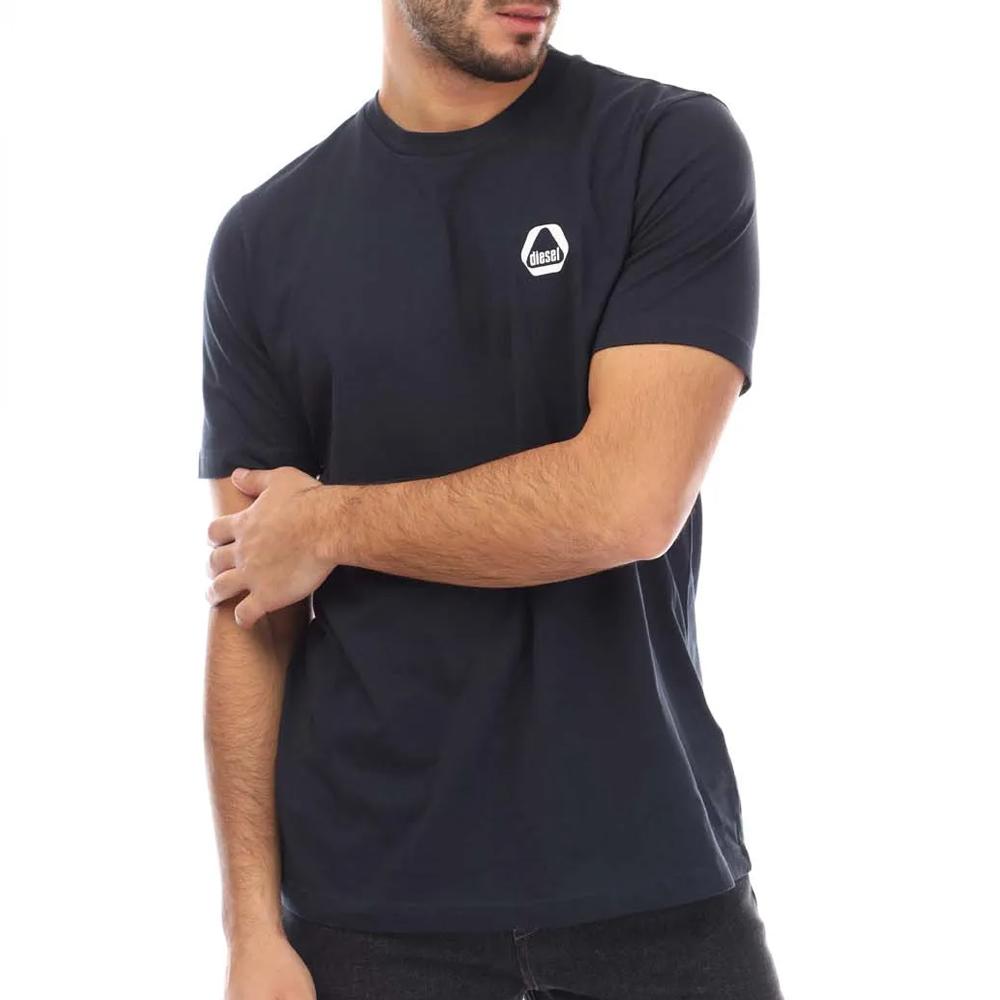 T-shirt Marine Homme Diesel Maglietta A16859 pas cher