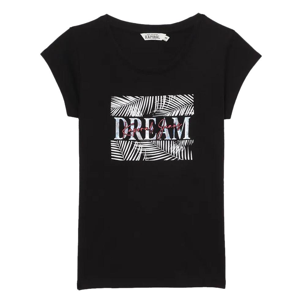 T-shirt Noir Fille Kaporal Loug vue 2