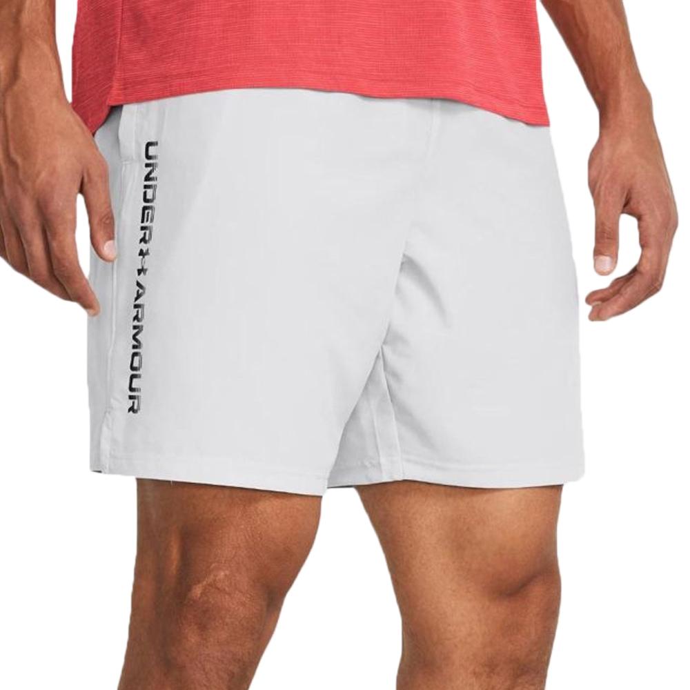 Short Blanc Homme Under Armour Wdmk pas cher