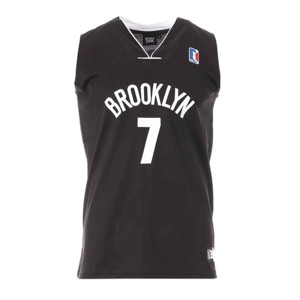 Brooklyn 7 Maillot de basket Noir Homme Sport Zone pas cher