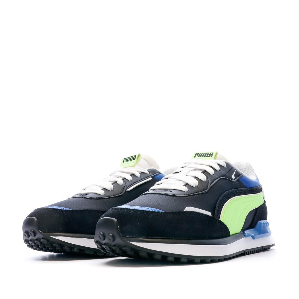Baskets Noir Garçon Puma City Rider Electric vue 6