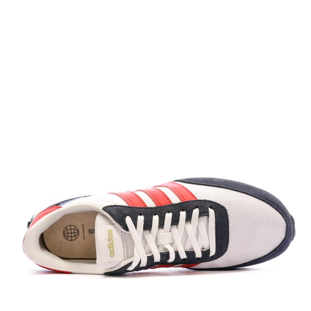 Baskets Blanches Homme Adidas Run 70s vue 4