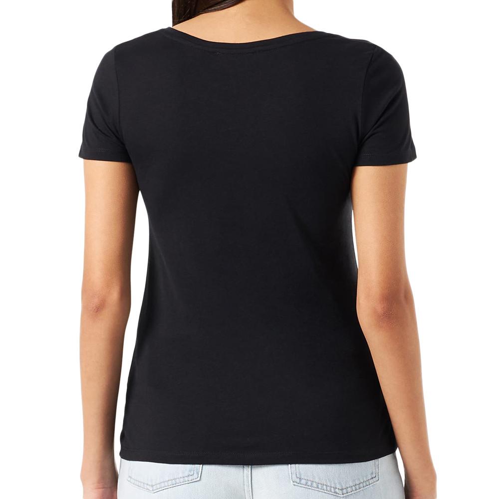 T-shirt Noir Femme Morgan Dwin vue 2